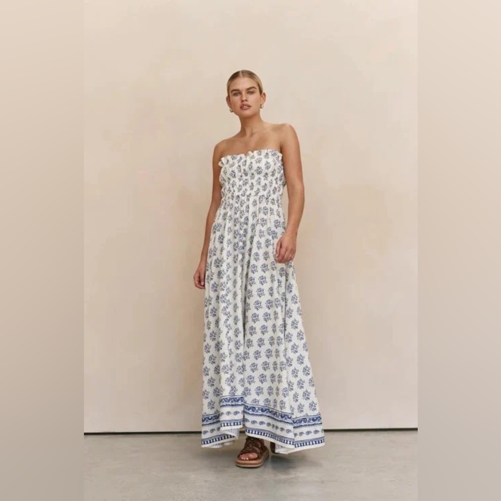 VRG Girl Amaliah Midi Dress Trousseau